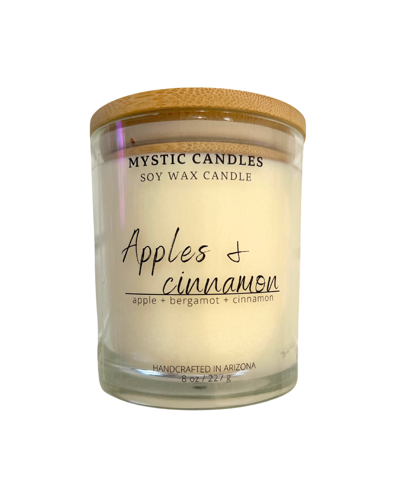 Apple & Cinnamon Candle - Mystic Candles
