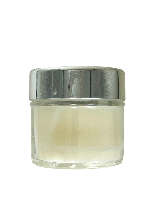 Beach Bum Silver Lid Wickless Flameless 4 oz candle
