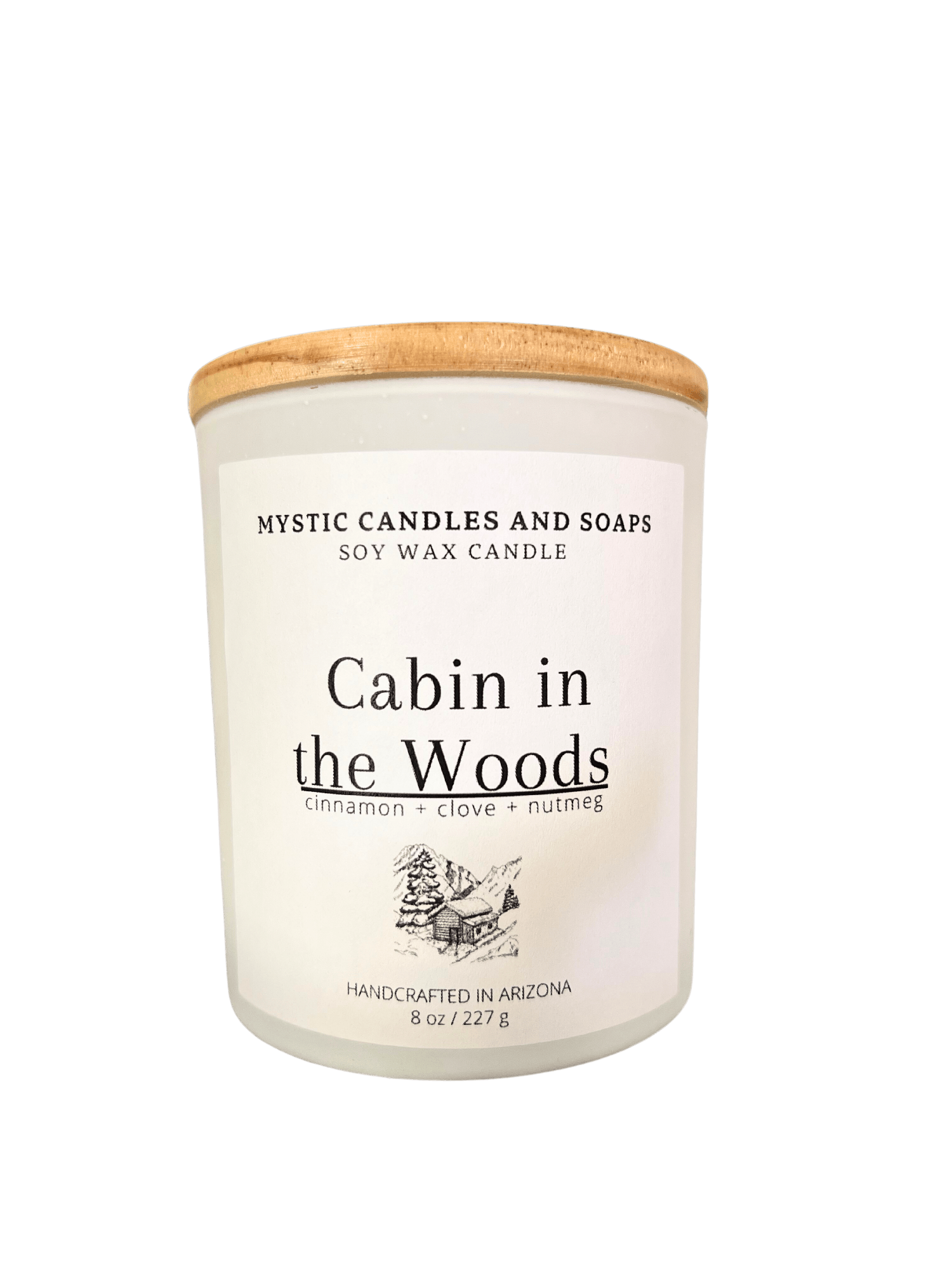 Cabin in the Woods Candle - Mystic Candles and Soaps LLC