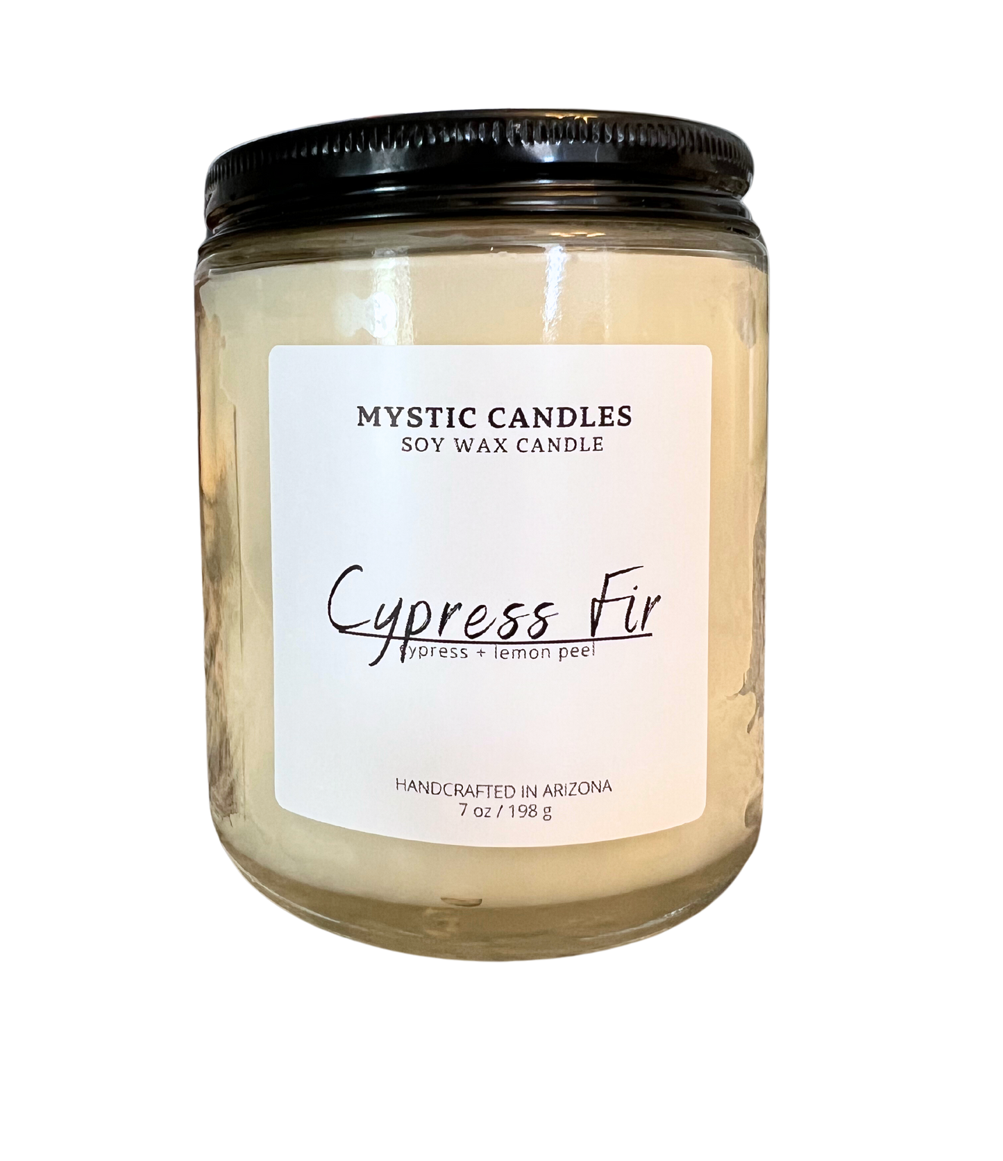 Cypress Fir Candle - Mystic Candles and Soaps LLC