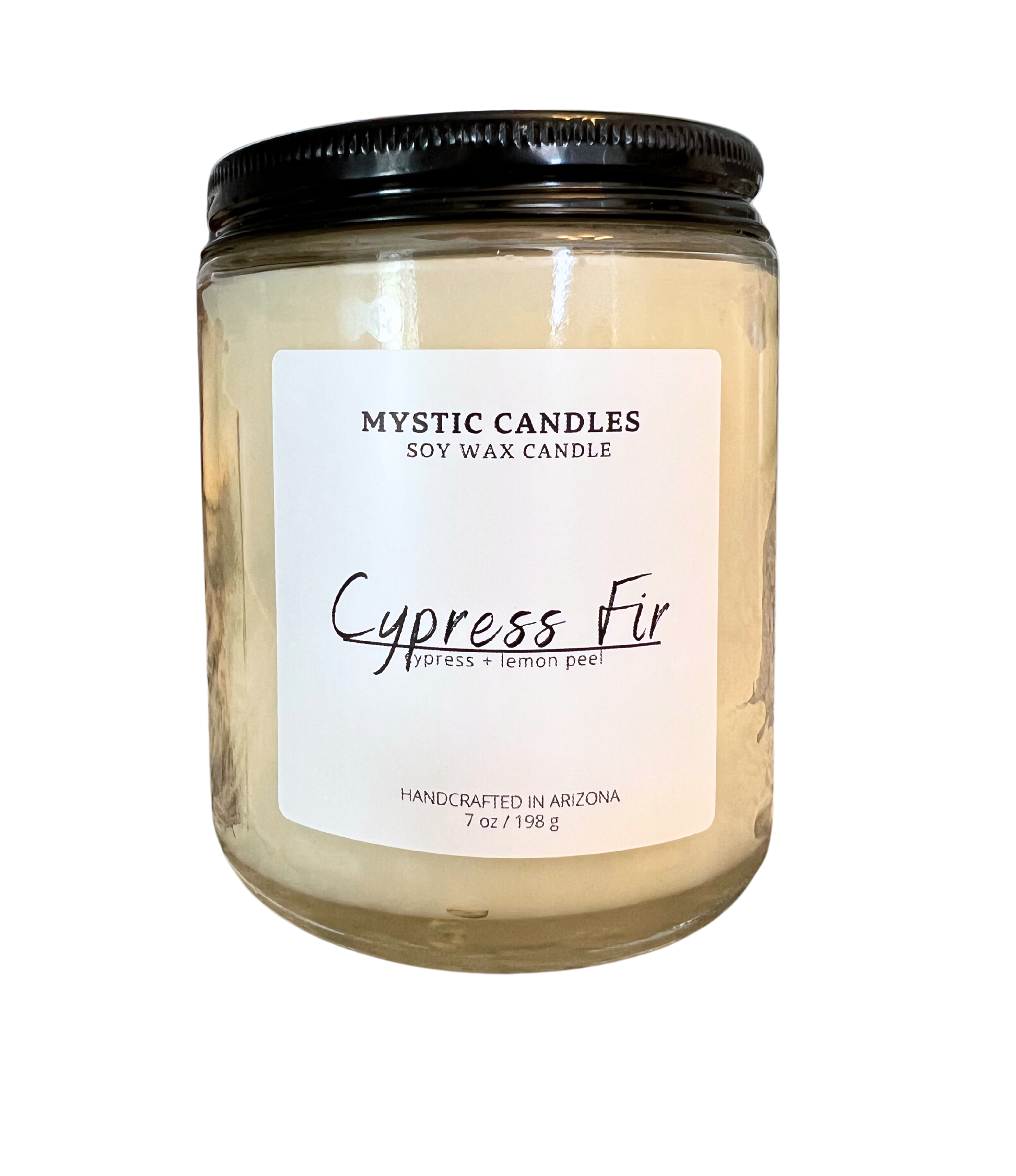 Cypress Fir Candle - Mystic Candles and Soaps LLC