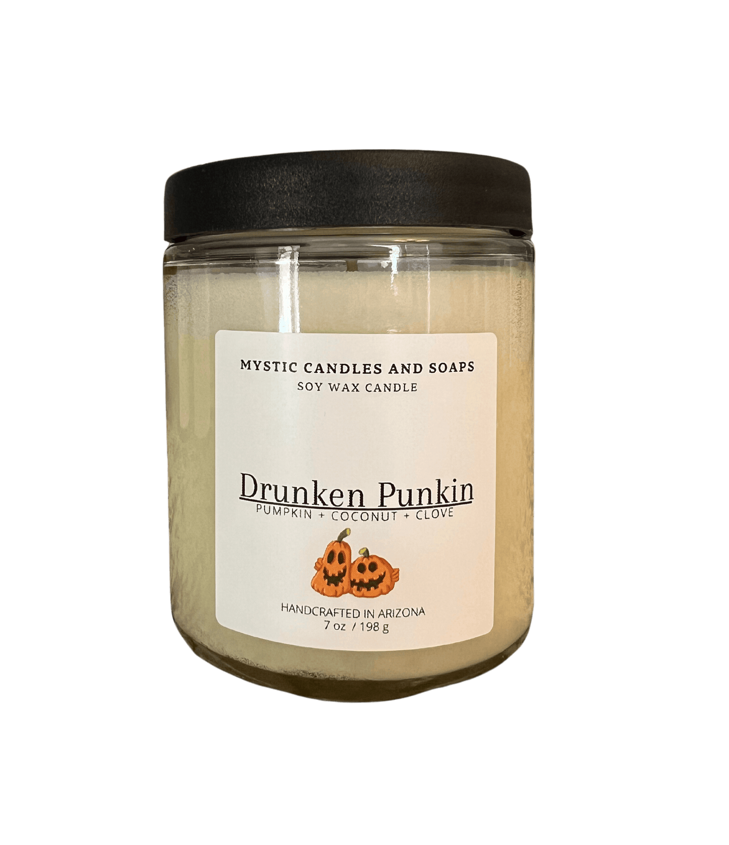 Drunken Punkin Candle - Mystic Candles and Soaps LLC
