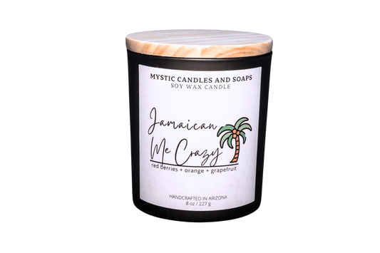 Jamaican Me Crazy soy wax Scented Candle