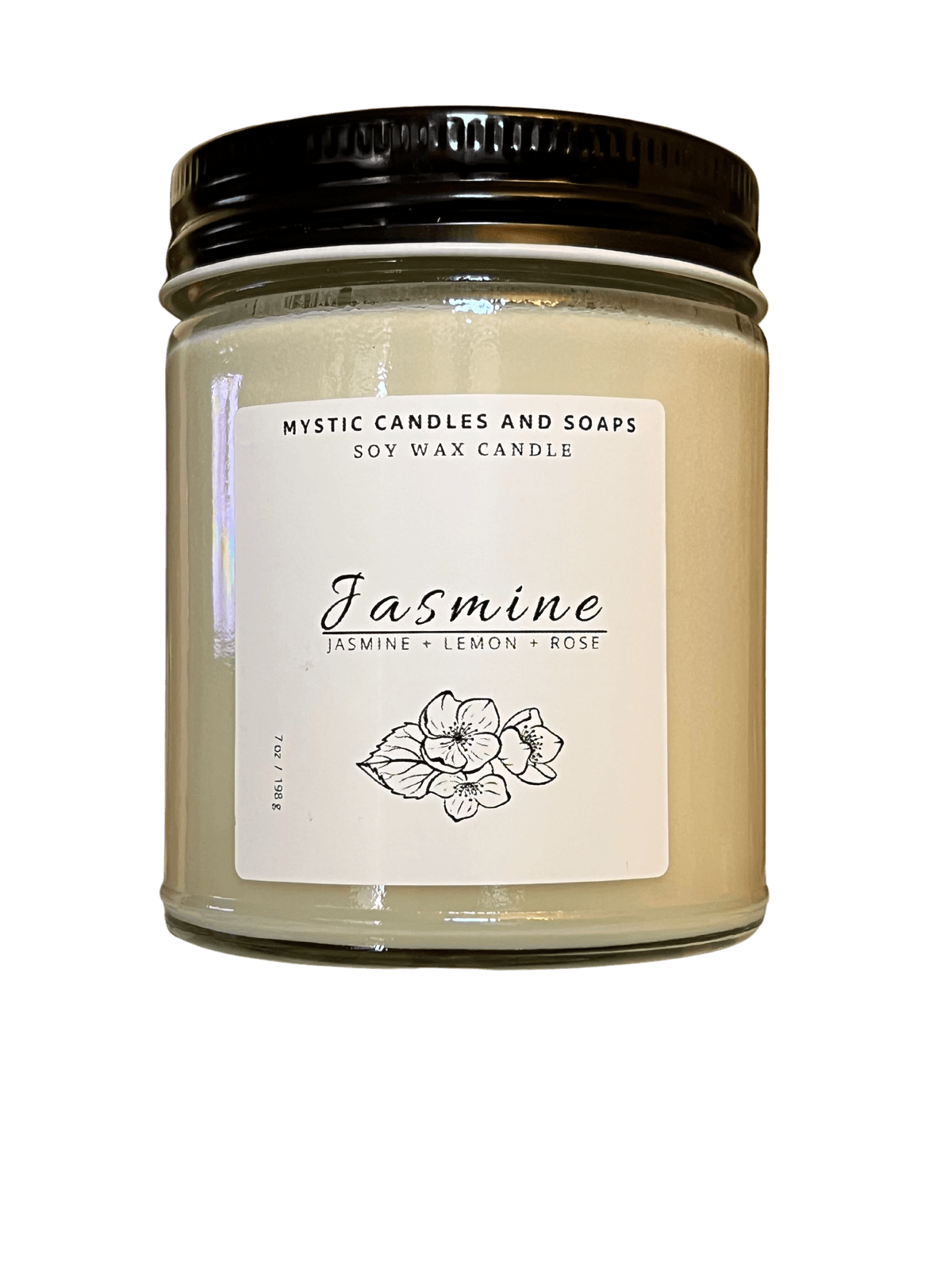 Jasmine Candle - Mystic Candles and Soaps LLC