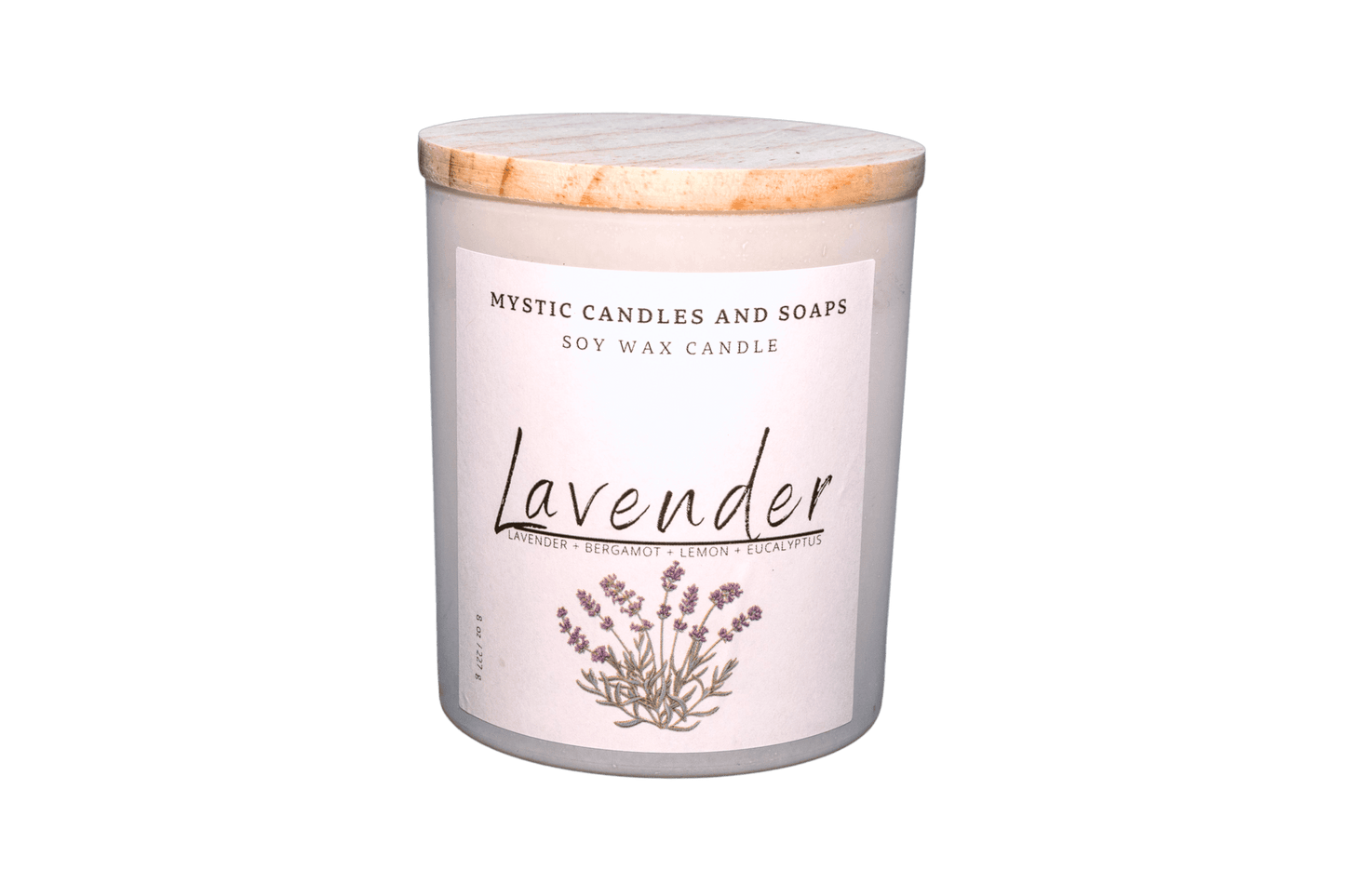 Lavender Candle - Mystic Candles
