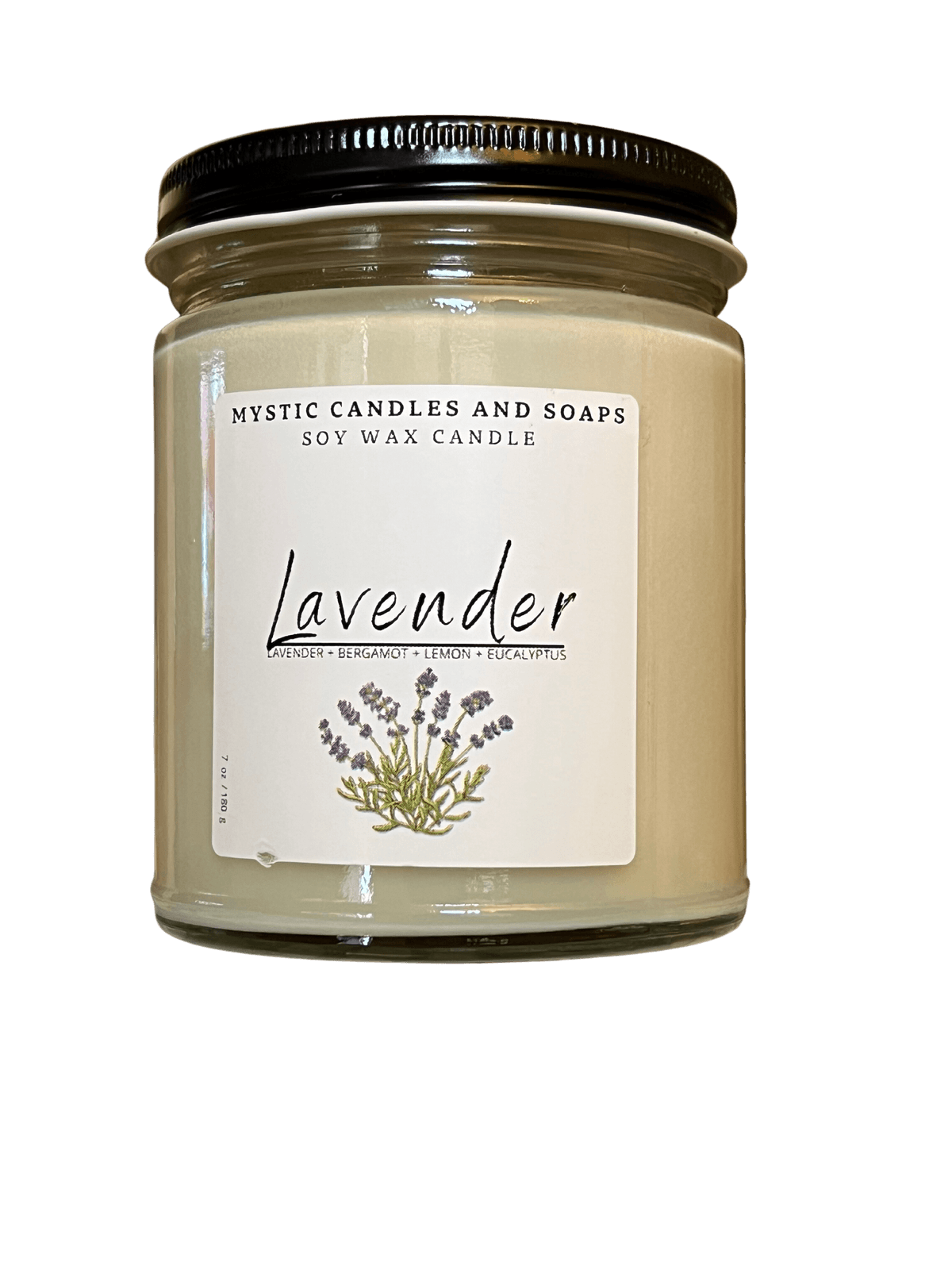 Lavender Candle - Mystic Candles and Soaps LLC