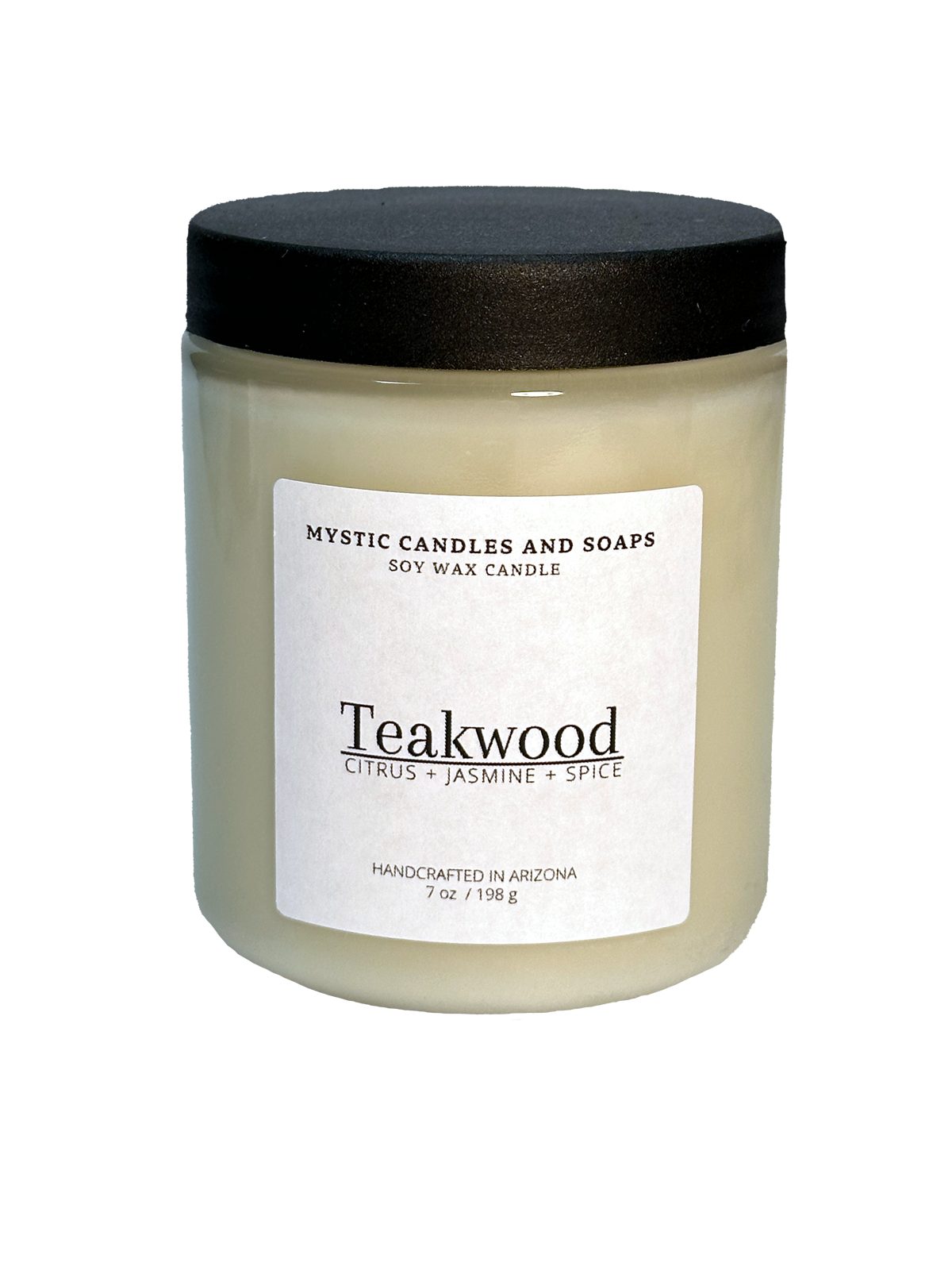 Teakwood Candle - Mystic Candles and Soaps LLC