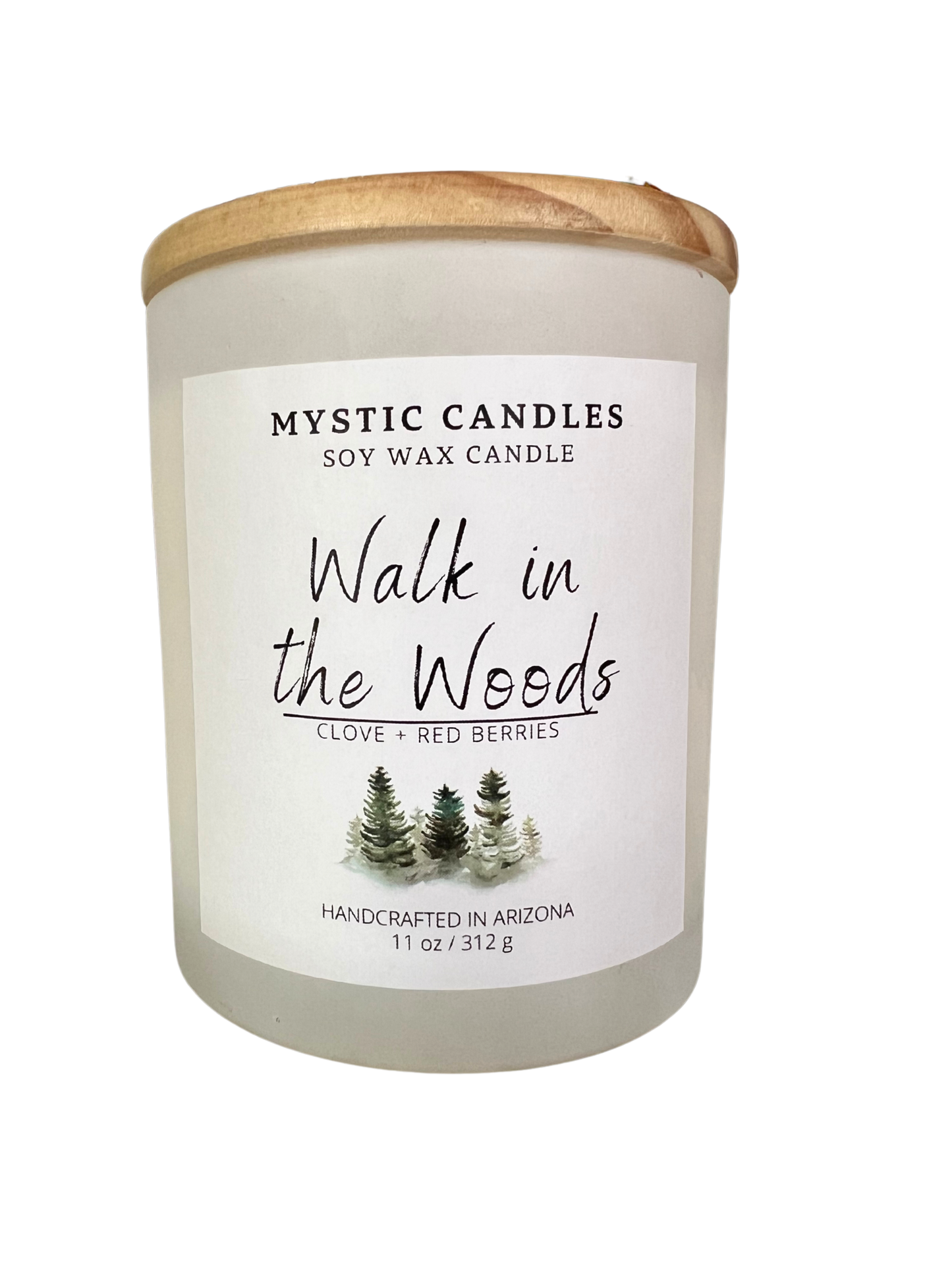 Walk in the Woods Candle - Mystic Candles and Soaps LLC