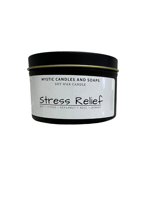 Stress Relief Flameless Candle - Mystic Candles and Soaps LLC
