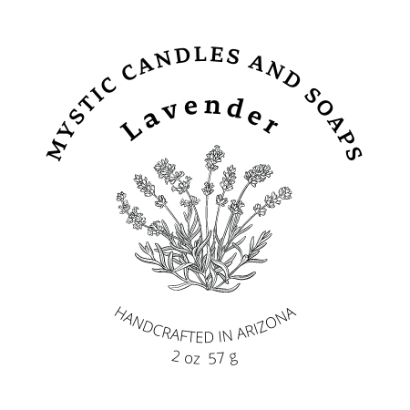 Lavender Flameless Candle - Mystic Candles and Soaps LLC