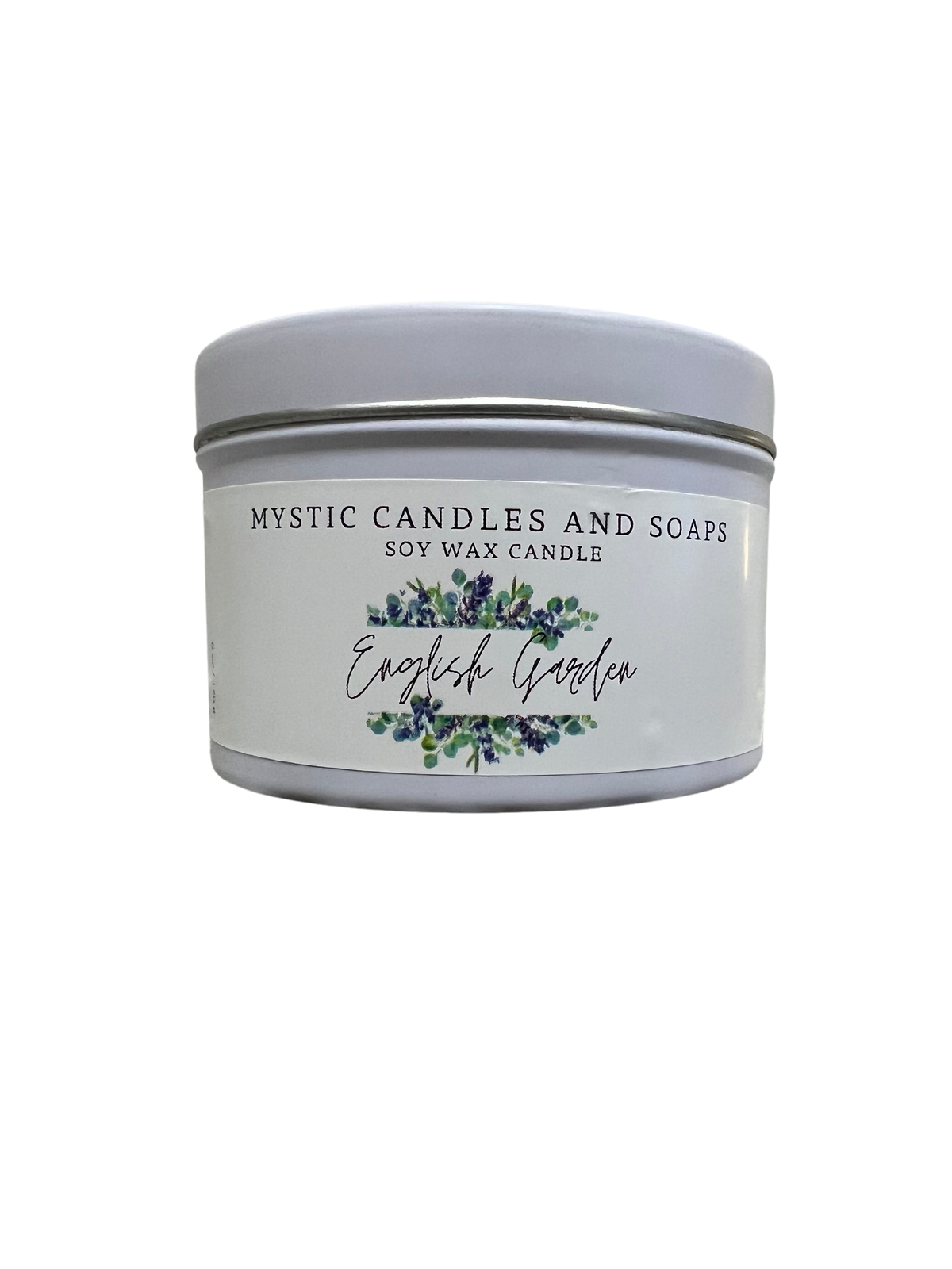 English Garden Flameless Candle - Mystic Candles and Soaps LLC