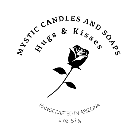 Hugs & Kisses Flameless Candle - Mystic Candles and Soaps LLC