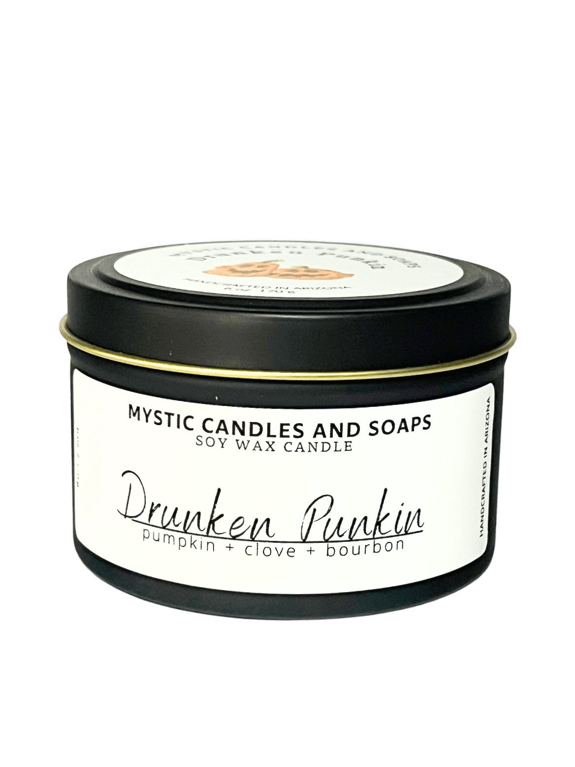 Drunken Punkin Candle - Mystic Candles and Soaps LLC