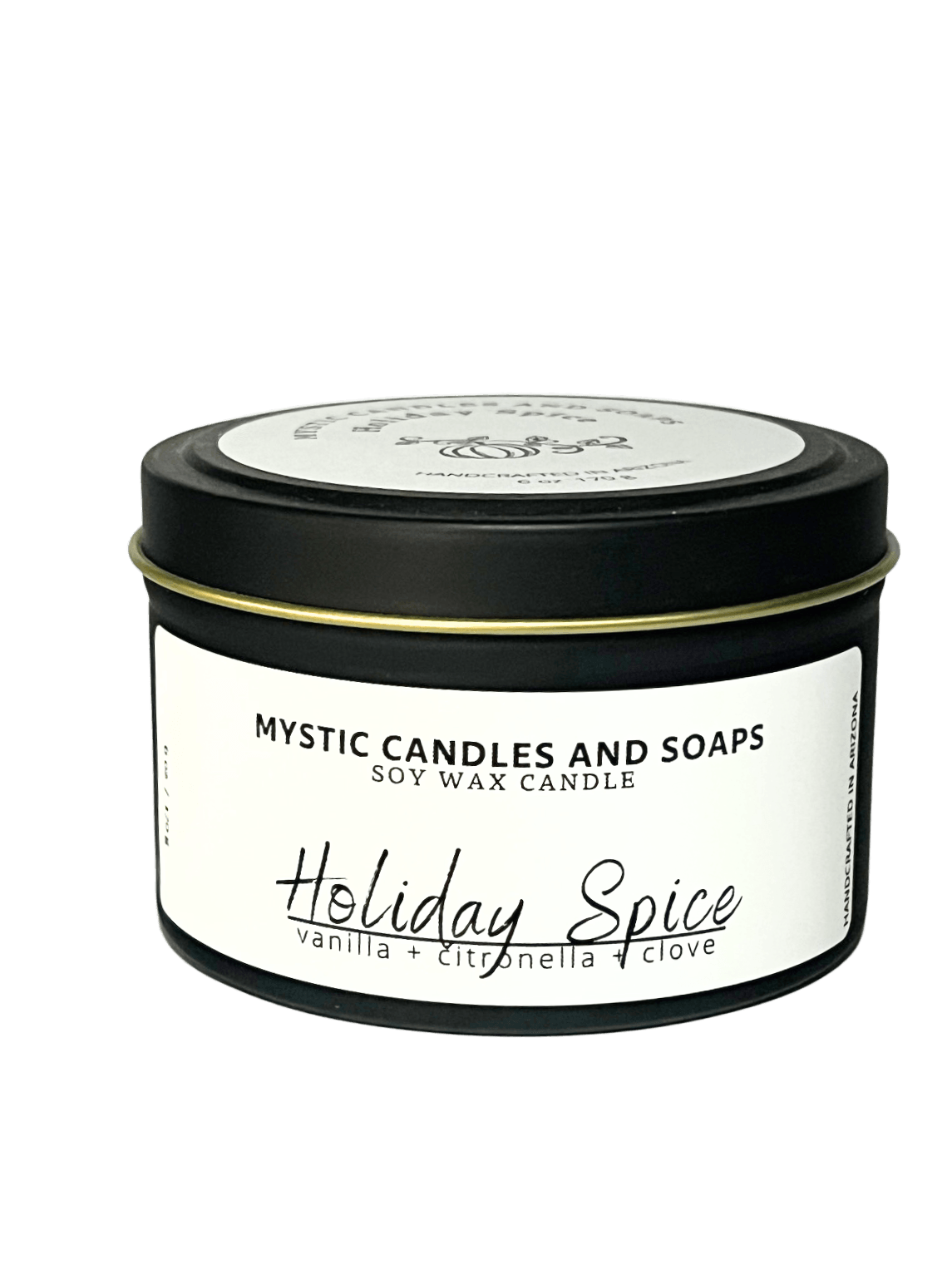 Holiday Spice Candle - Mystic Candles and Soaps LLC