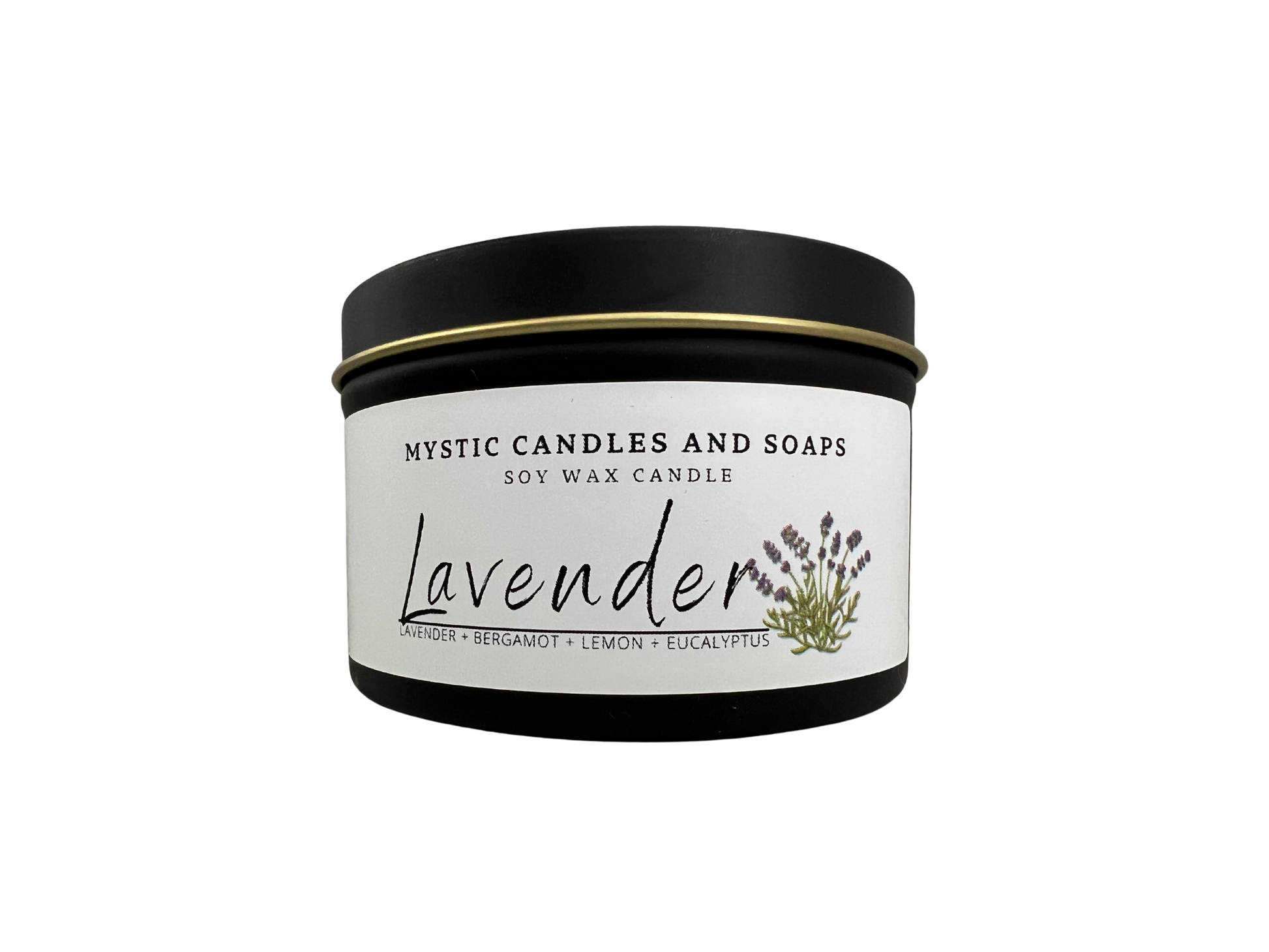 Lavender Flameless Candle - Mystic Candles and Soaps LLC