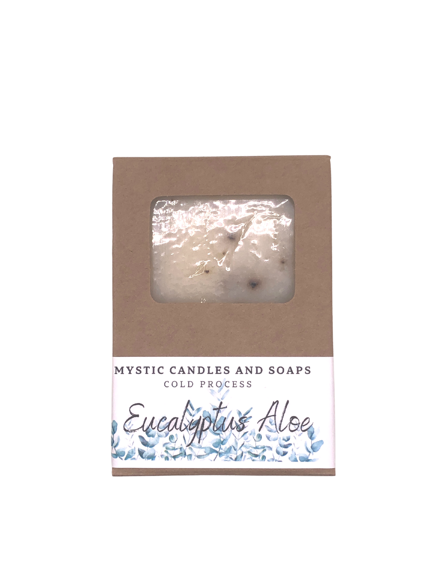 Eucalyptus Aloe Cold Process Handcrafted Bar Soap - Mystic Candles and Soaps LLC