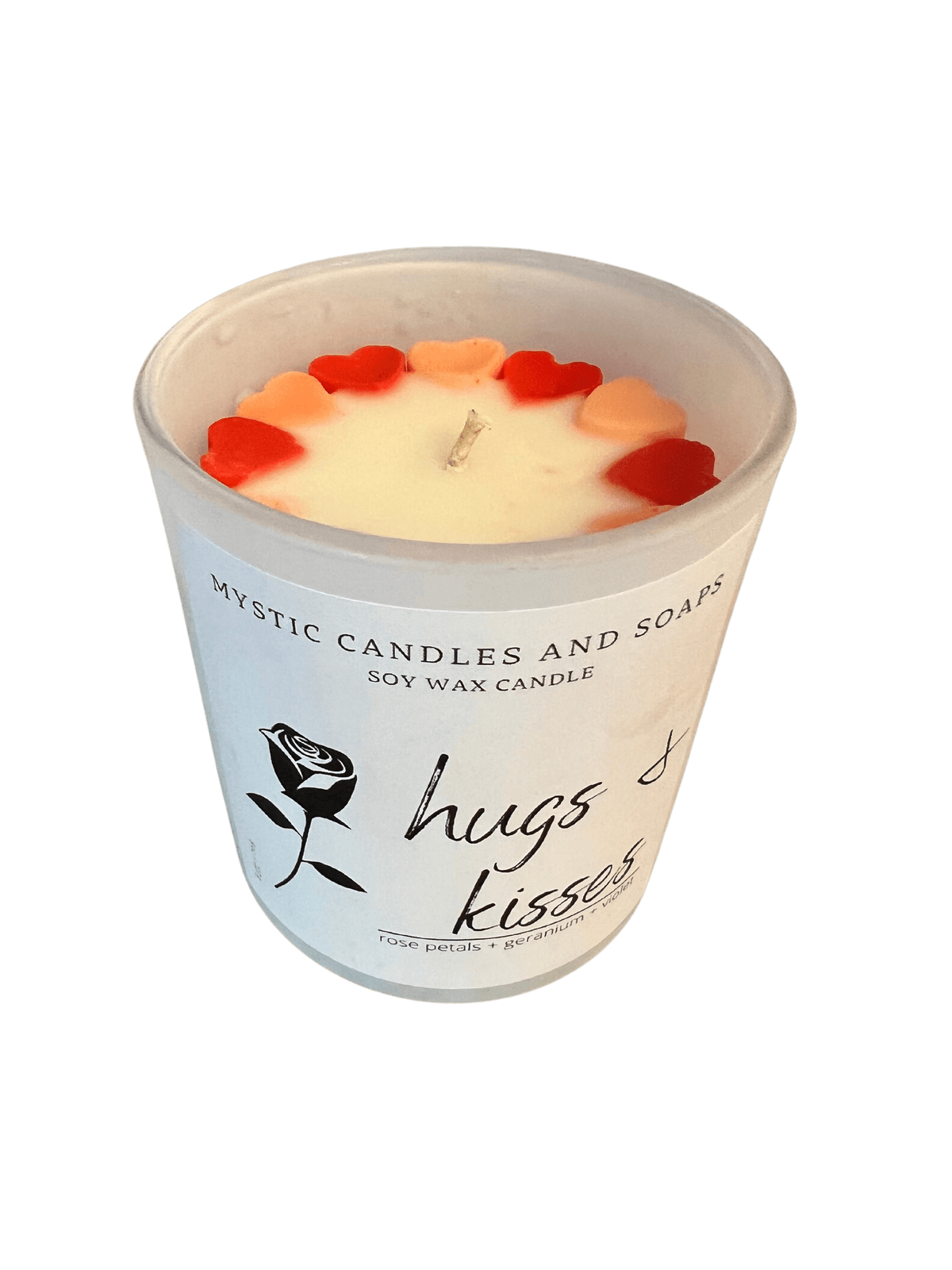 Hugs & Kisses Candle - Mystic Candles and Soaps LLC