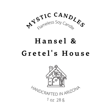 Hansel & Gretel's House Flameless Soy Wax Candle