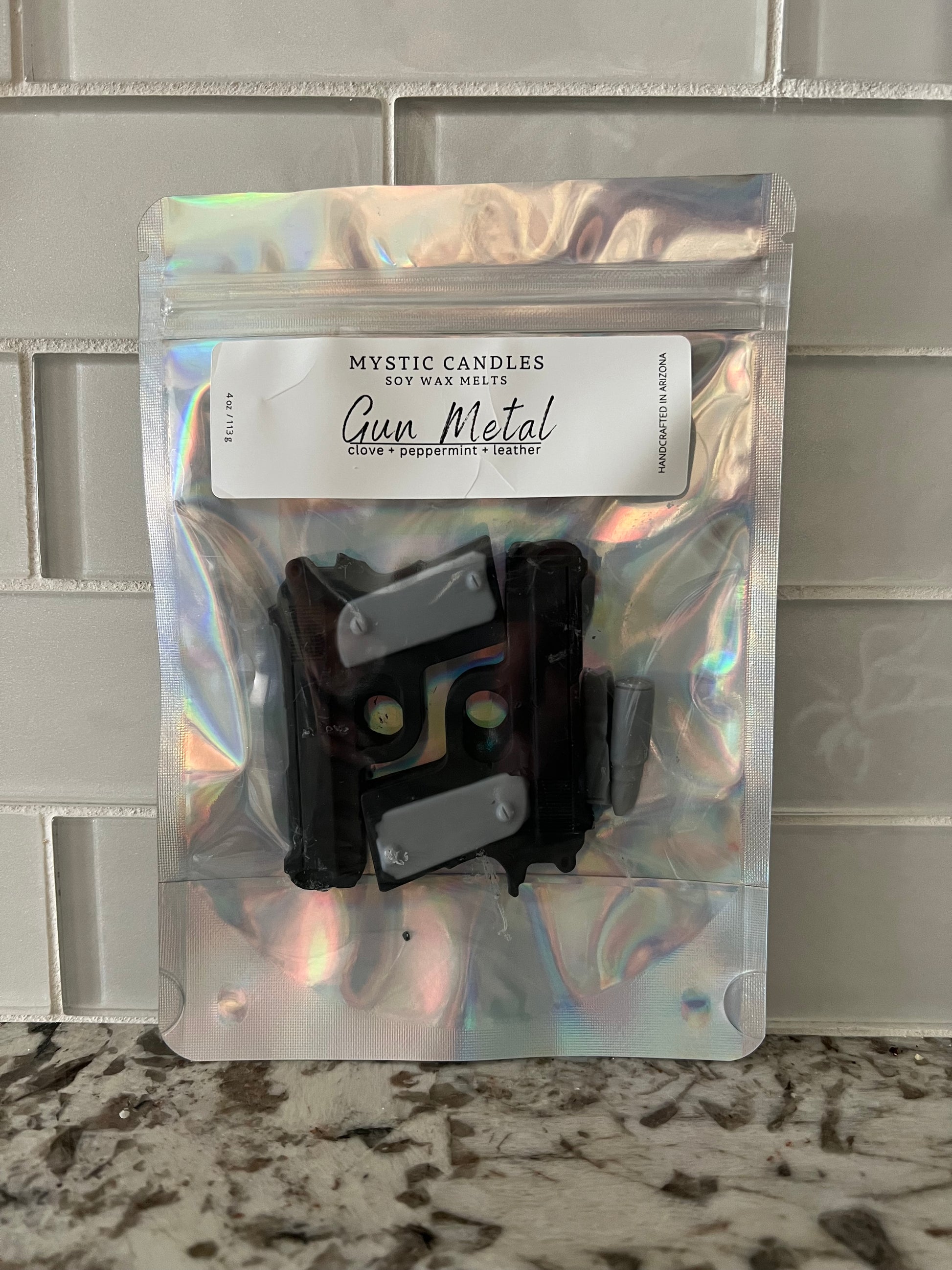 Gun Metal Soy Wax Melt - Mystic Candles