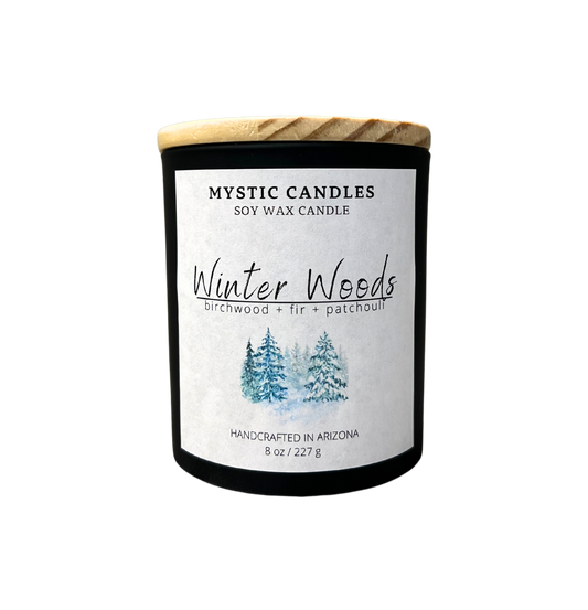 Winter Woods Highly Scented Soy Wax Candle