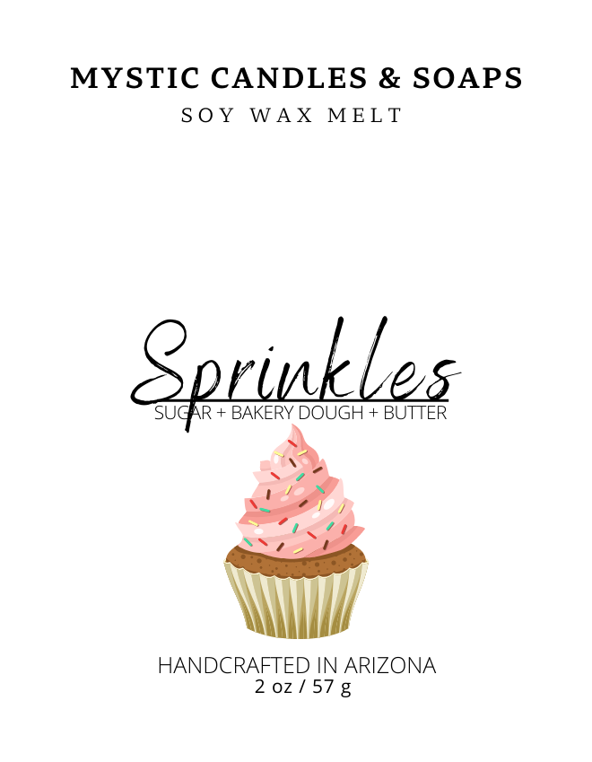 Sprinkles Soy Wax Melt - Mystic Candles and Soaps LLC