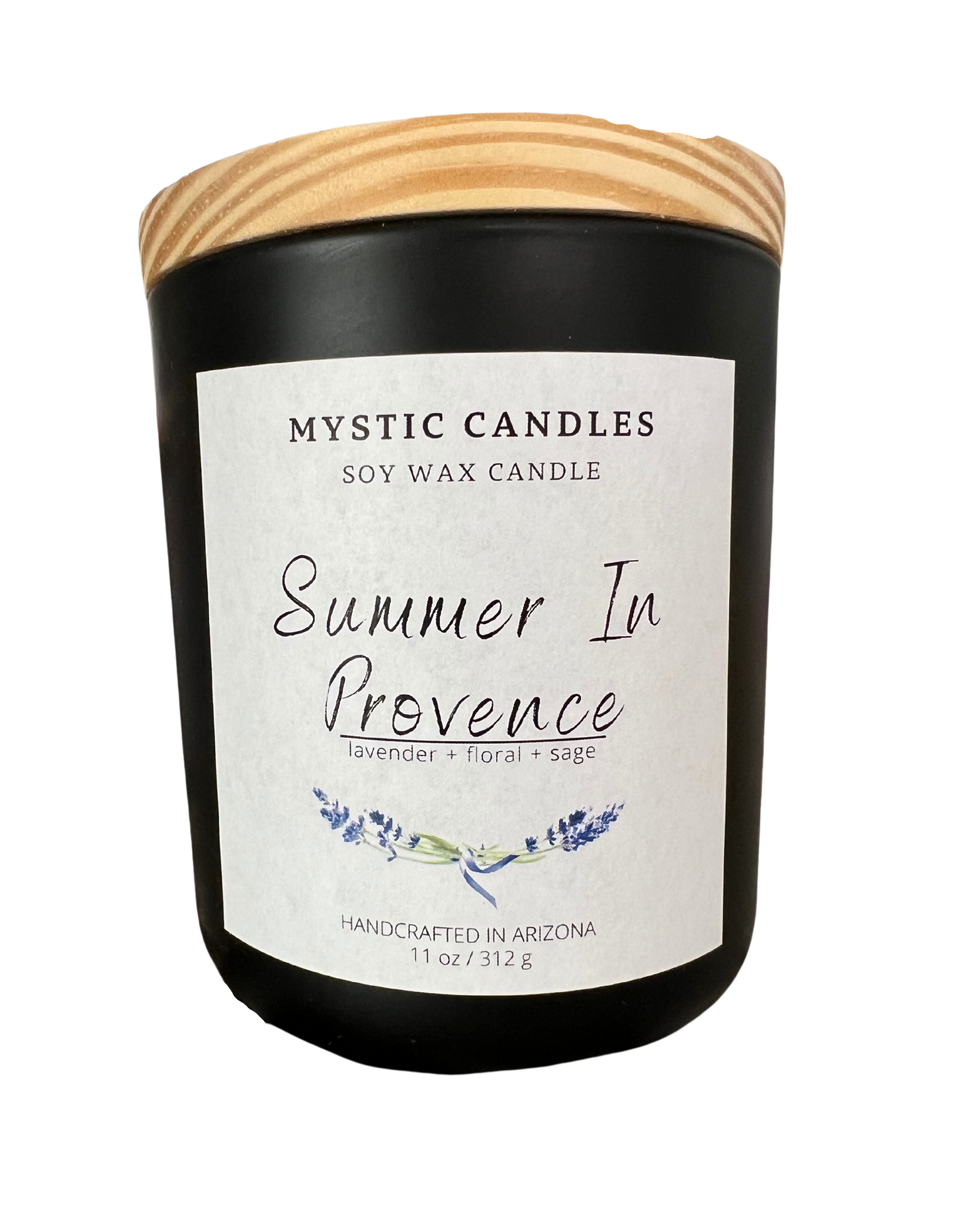 Summer in Provence Highly Scented Soy Wax Candle