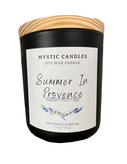 Summer in Provence Highly Scented Soy Wax Candle