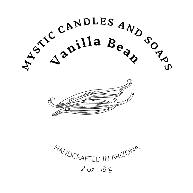 Vanilla Bean Flameless Soy Wax Candle