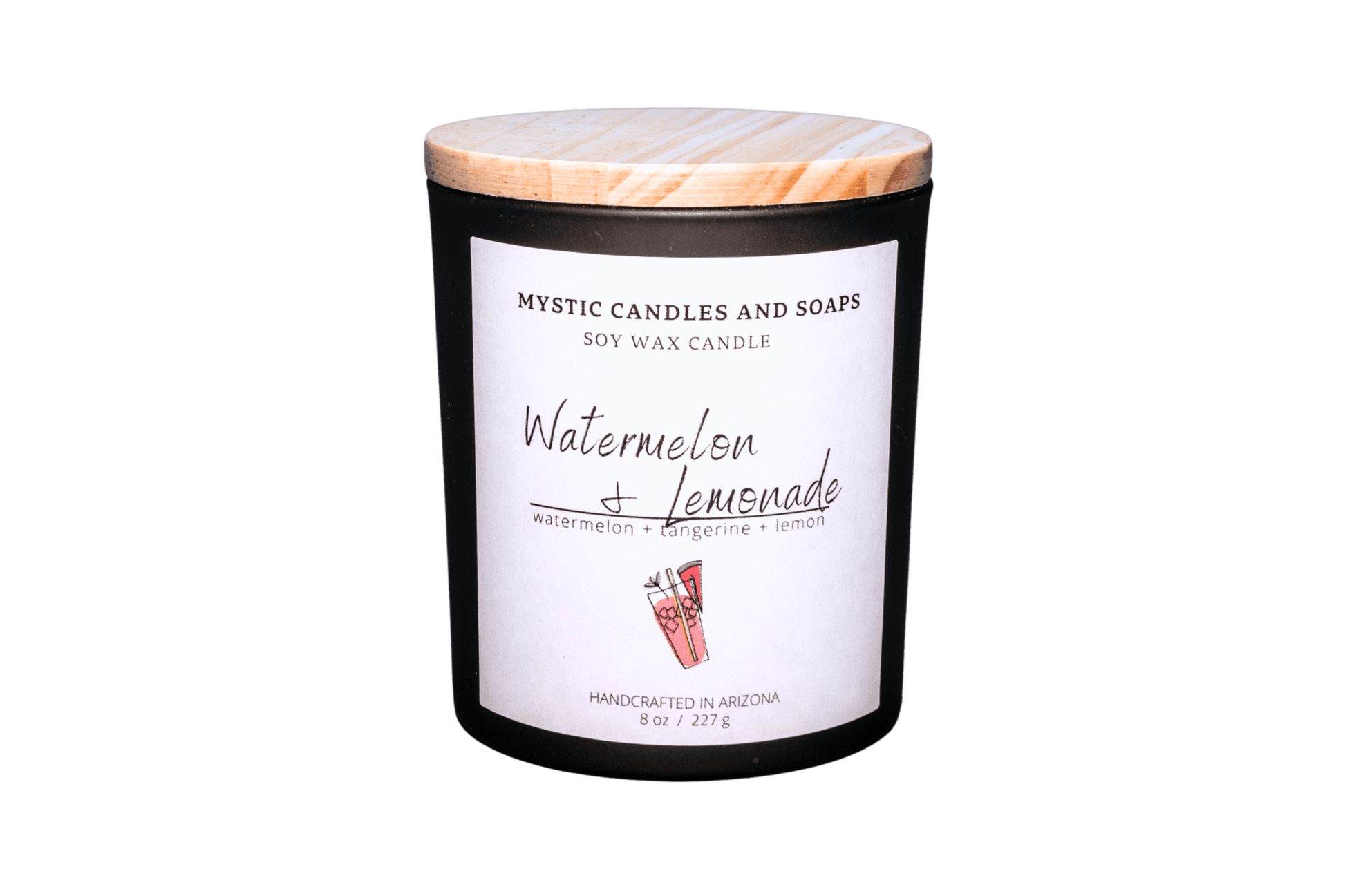 Watermelon & Lemonade Candle - Mystic Candles