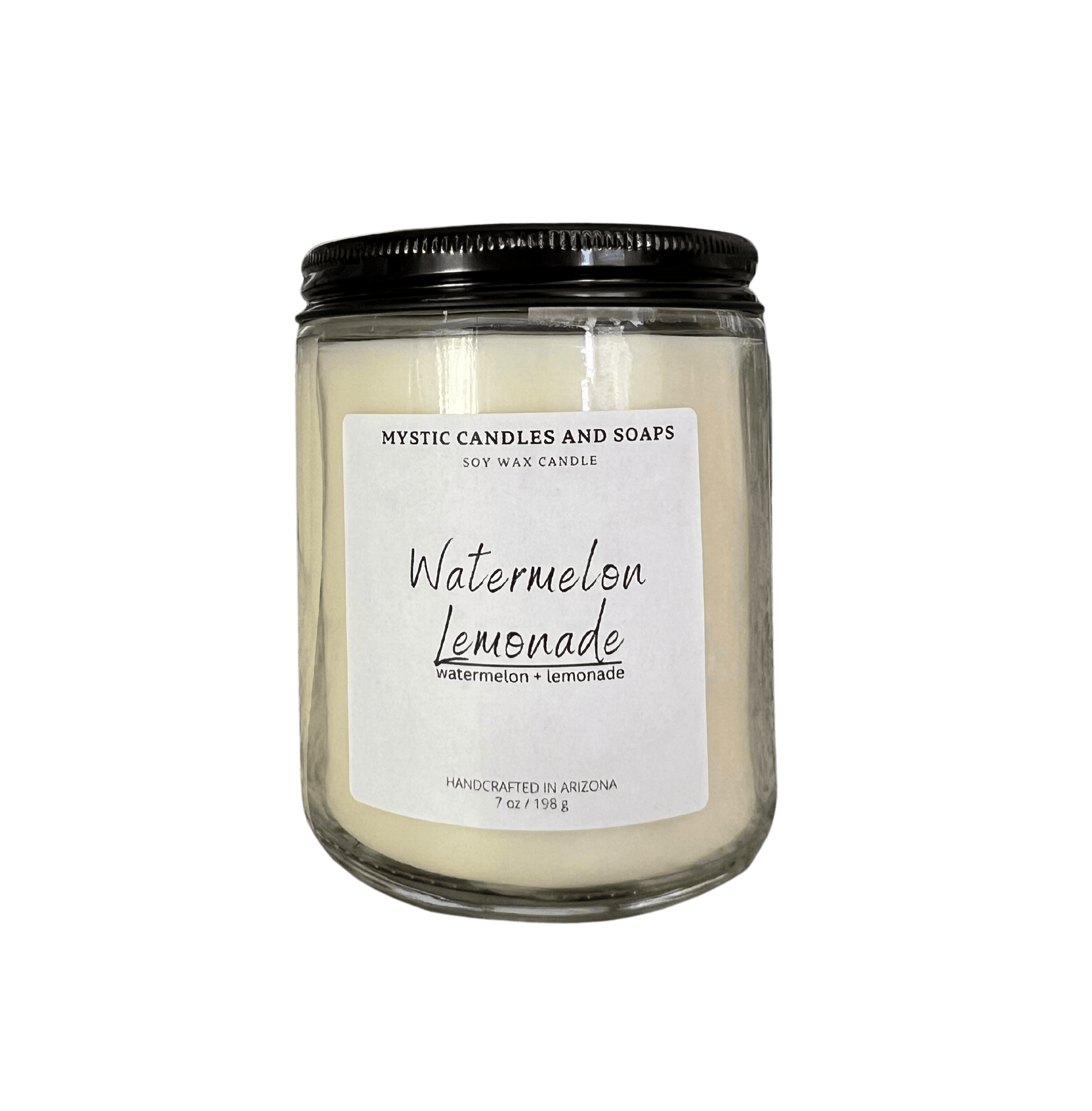 Watermelon & Lemonade Candle - Mystic Candles and Soaps LLC