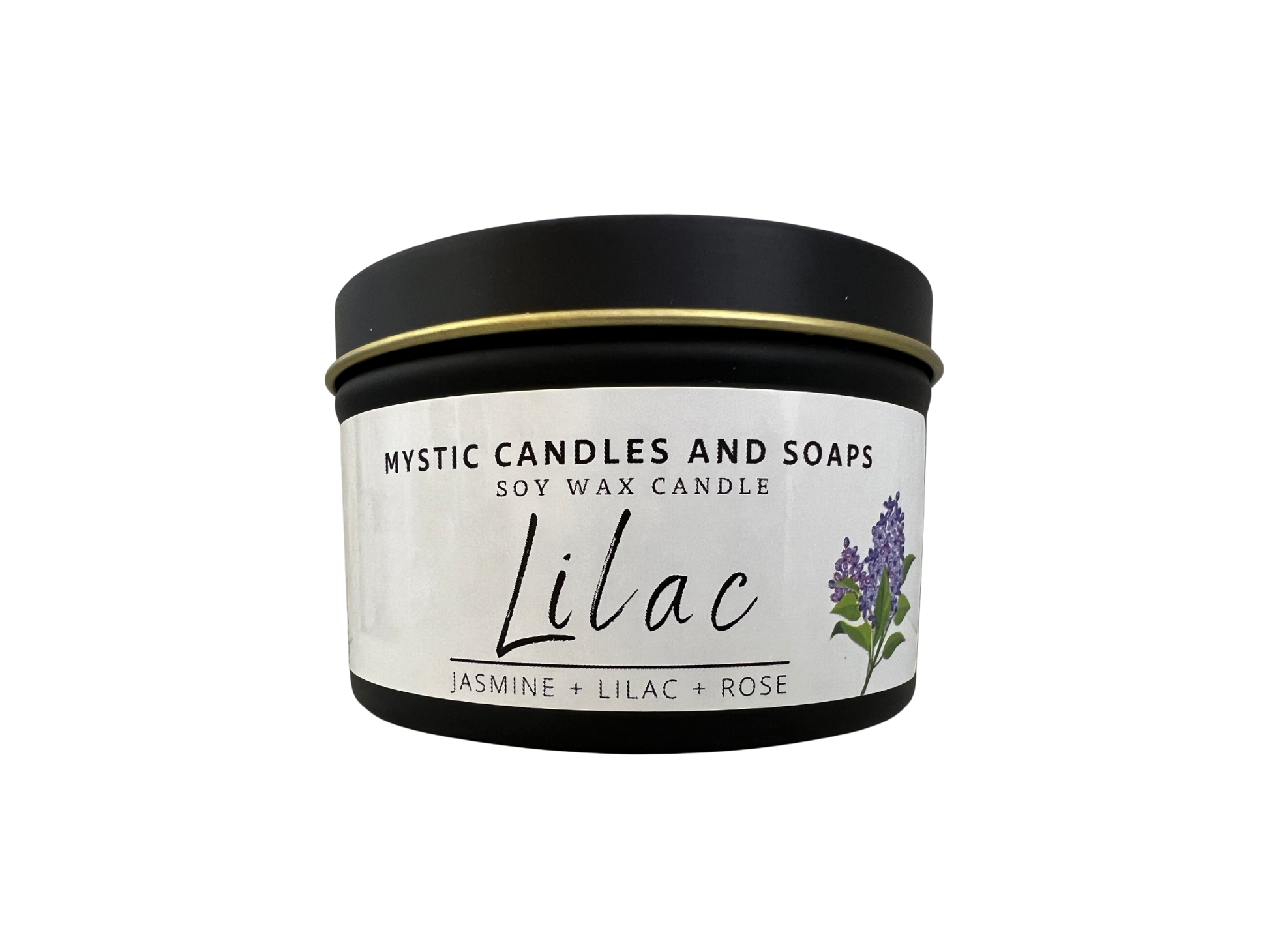 Lilac Flameless Candle - Mystic Candles and Soaps LLC