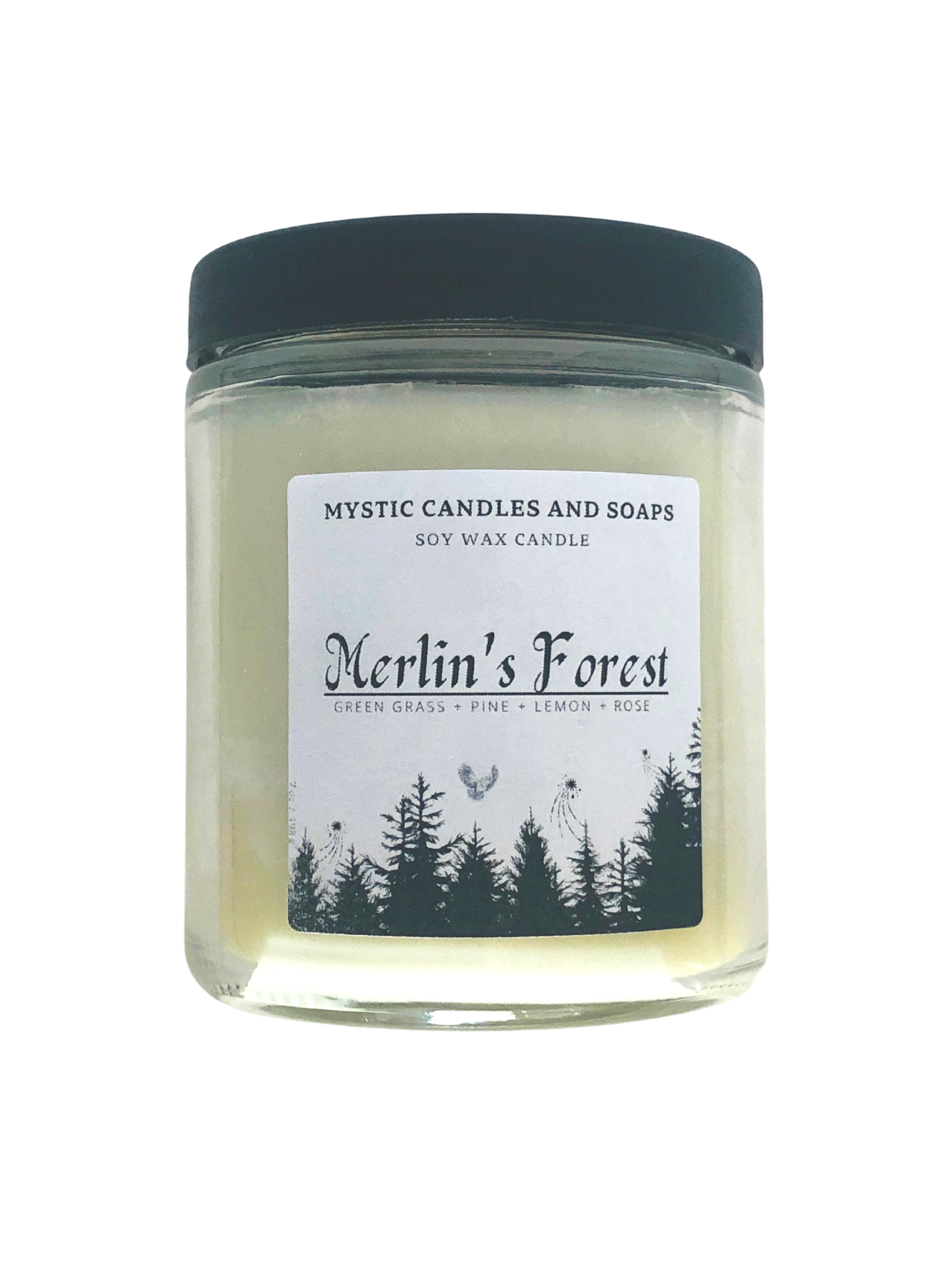 Merlin's Forest Candle - Mystic Candles and Soaps LLC