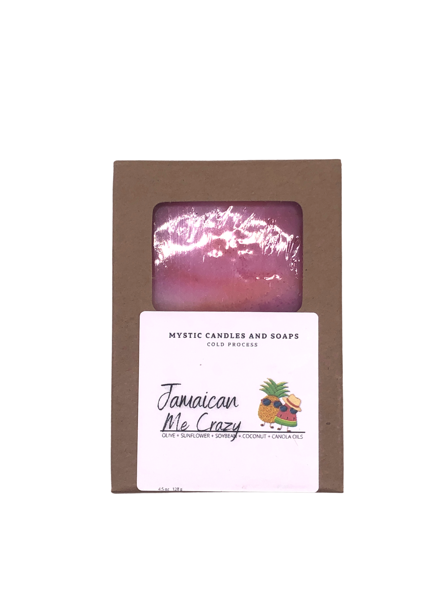 Jamaican Me Crazy Cold Process Bar Soap - Mystic Candles and Soaps LLC